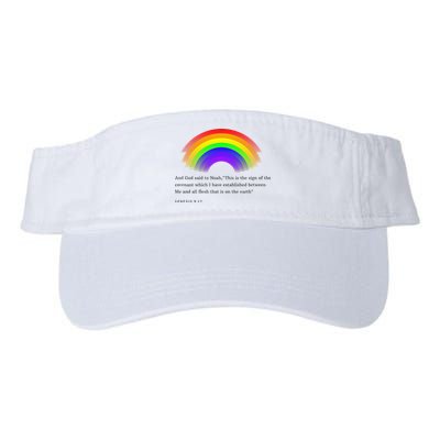 Christian Rainbow Scripture Visor