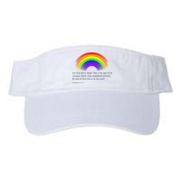 Christian Rainbow Scripture Visor