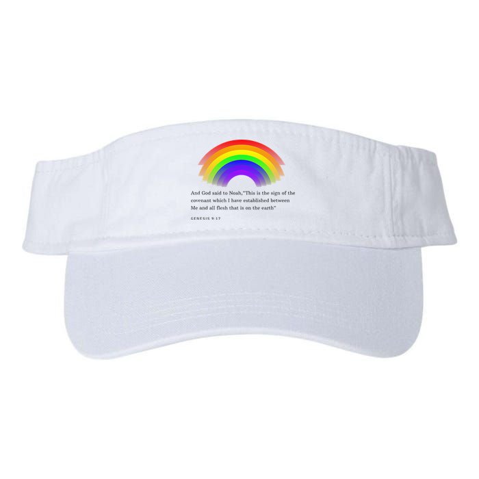 Christian Rainbow Scripture Visor