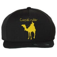 Camel Rider Shriner Noble AAONMS Masons AEAONMS Father's Day Wool Snapback Cap