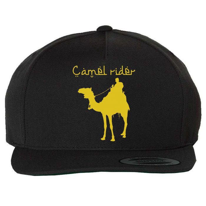 Camel Rider Shriner Noble AAONMS Masons AEAONMS Father's Day Wool Snapback Cap