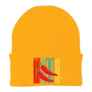 Chillipepper Retro Sunset Knit Cap Winter Beanie