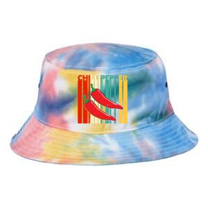 Chillipepper Retro Sunset Tie Dye Newport Bucket Hat