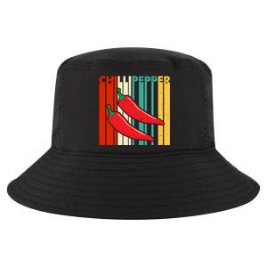 Chillipepper Retro Sunset Cool Comfort Performance Bucket Hat