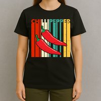 Chillipepper Retro Sunset T-Shirt