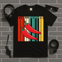 Chillipepper Retro Sunset T-Shirt