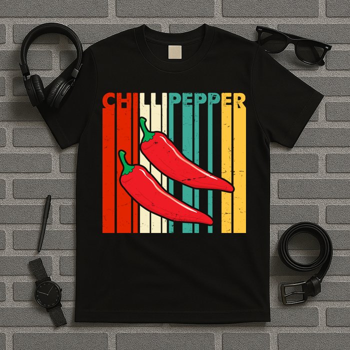 Chillipepper Retro Sunset T-Shirt
