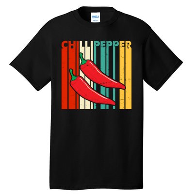 Chillipepper Retro Sunset Tall T-Shirt