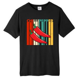 Chillipepper Retro Sunset Tall Fusion ChromaSoft Performance T-Shirt