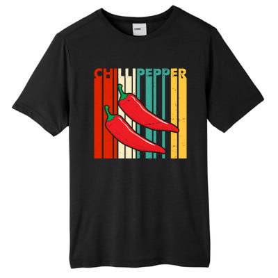 Chillipepper Retro Sunset Tall Fusion ChromaSoft Performance T-Shirt