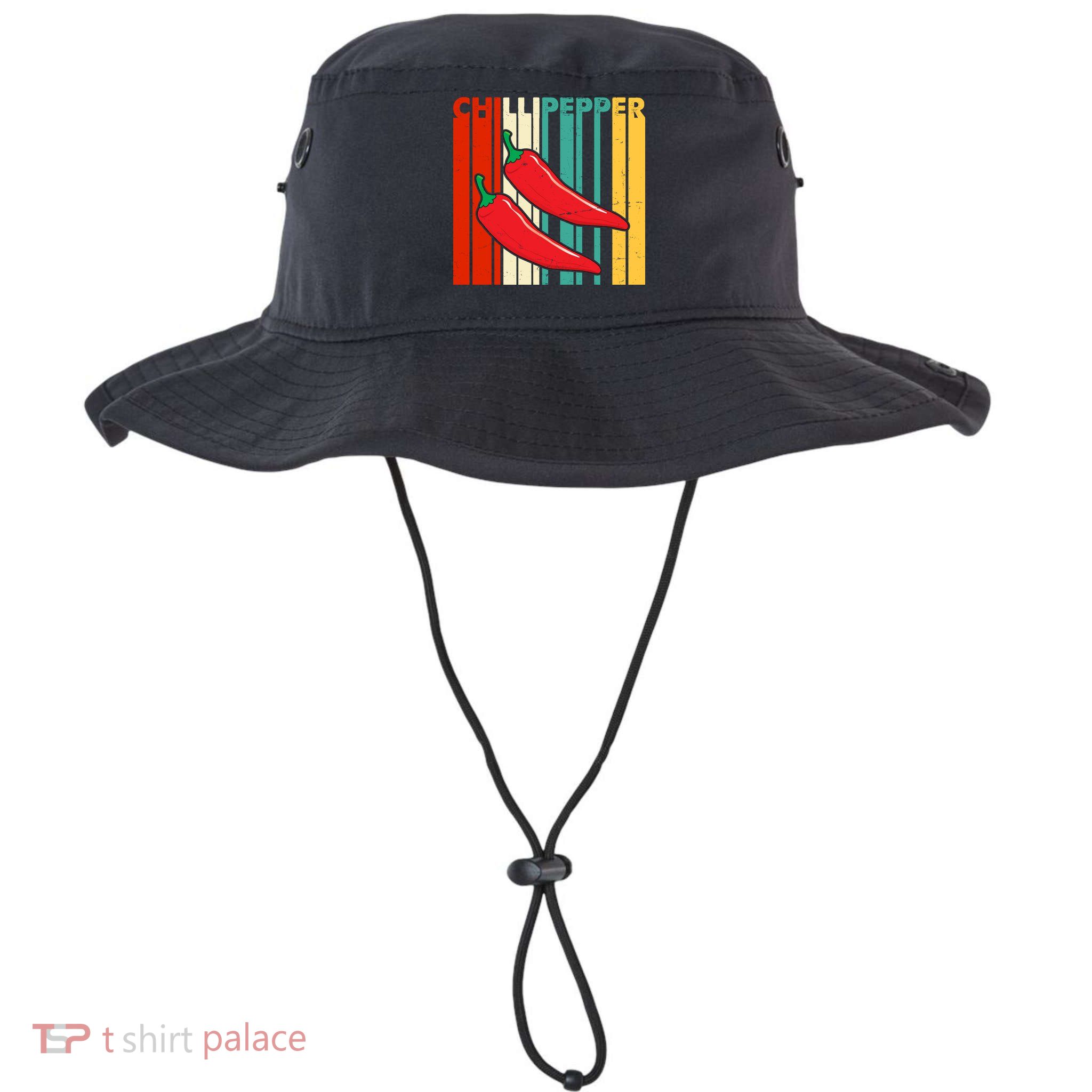 Chillipepper Retro Sunset Bucket Hat