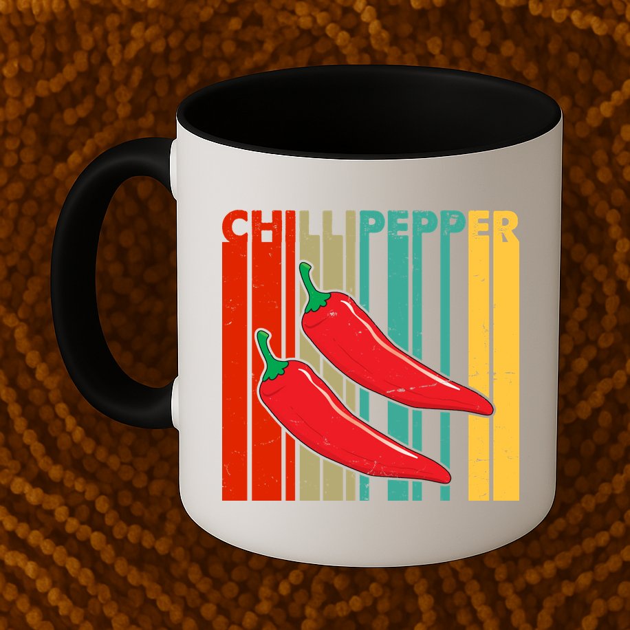 Chillipepper Retro Sunset Mug