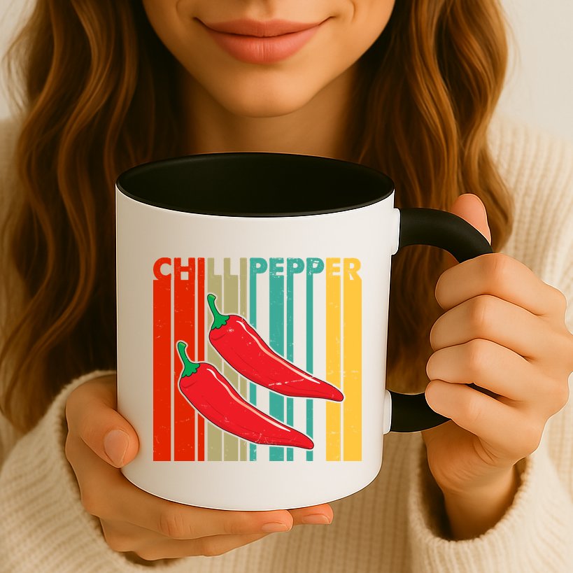 Chillipepper Retro Sunset Mug