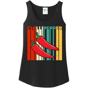 Chillipepper Retro Sunset Ladies Essential Tank