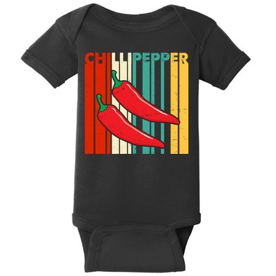 Chillipepper Retro Sunset Baby Bodysuit