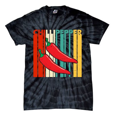 Chillipepper Retro Sunset Tie-Dye T-Shirt
