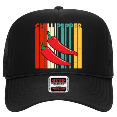Chillipepper Retro Sunset Trucker Hat