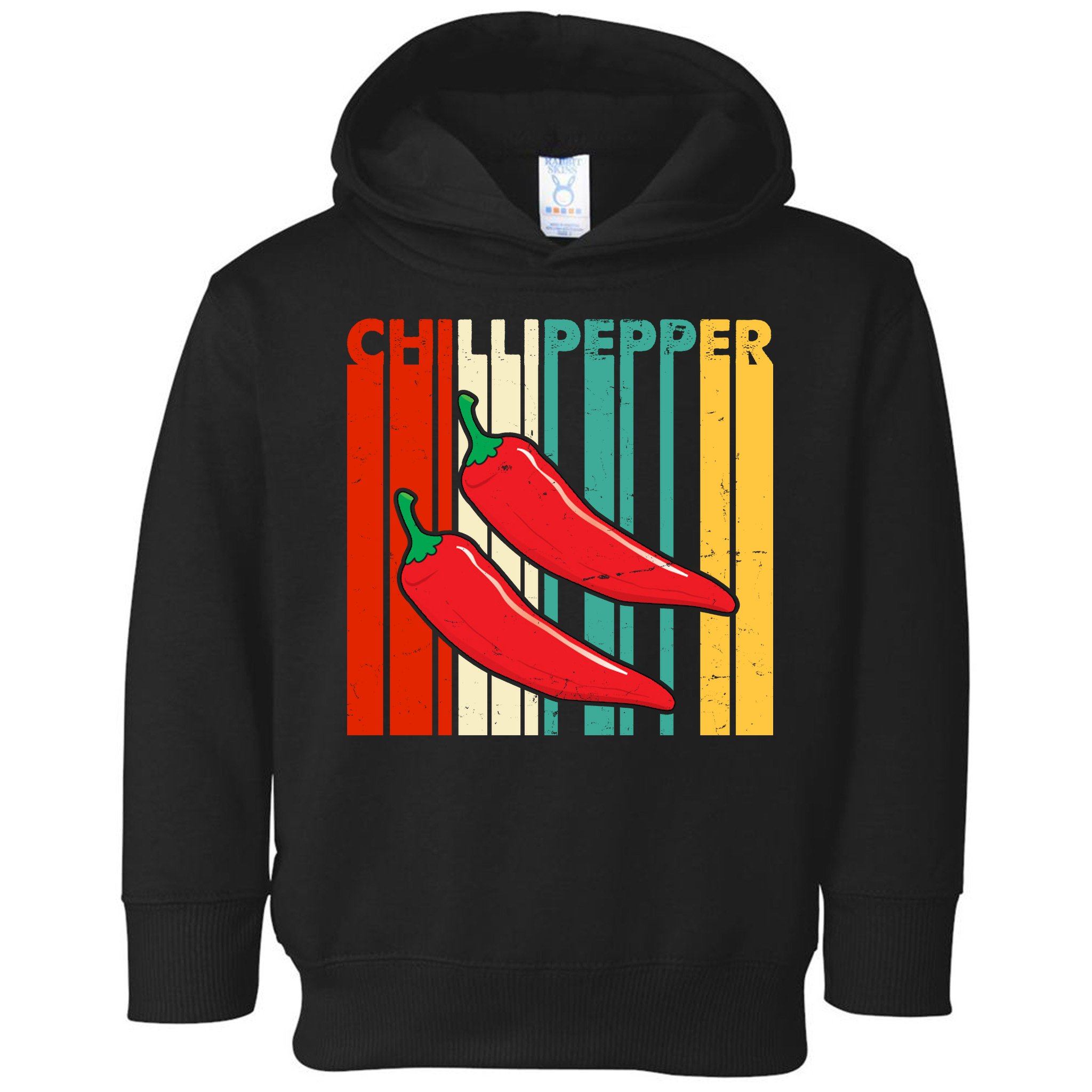 Chillipepper Retro Sunset Toddler Hoodie