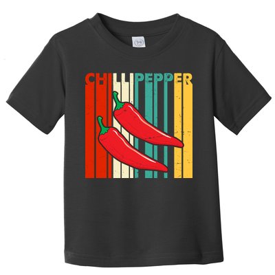 Chillipepper Retro Sunset Toddler T-Shirt