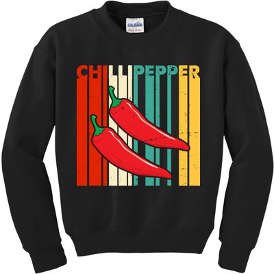 Chillipepper Retro Sunset Kids Sweatshirt