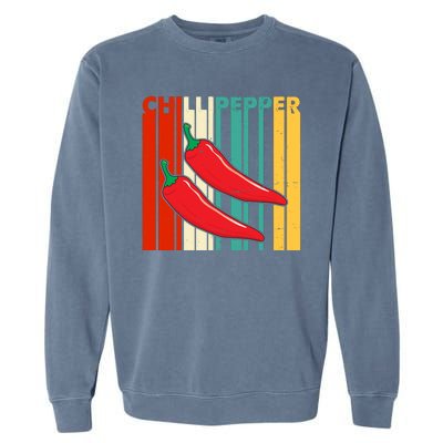 Chillipepper Retro Sunset Garment-Dyed Sweatshirt