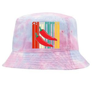 Chillipepper Retro Sunset Tie-Dyed Bucket Hat