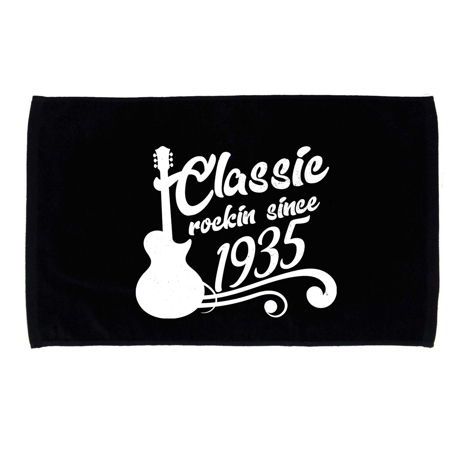 Classic Rockin Since 1935 90th Birthday Microfiber Hand Towel
