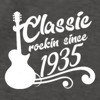 Classic Rockin Since 1935 90th Birthday Vector Backpack