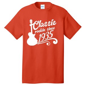 Classic Rockin Since 1935 90th Birthday Tall T-Shirt