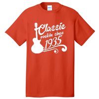 Classic Rockin Since 1935 90th Birthday Tall T-Shirt