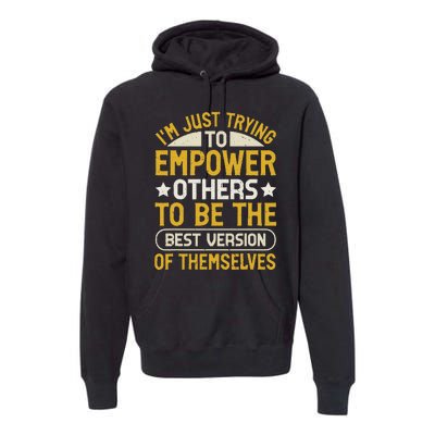 Conflict Resolution Specialist Quote Premium Hoodie