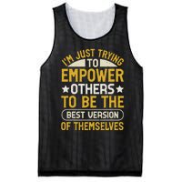 Conflict Resolution Specialist Quote Mesh Reversible Basketball Jersey Tank