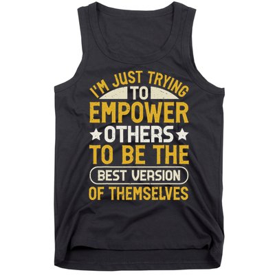 Conflict Resolution Specialist Quote Tank Top