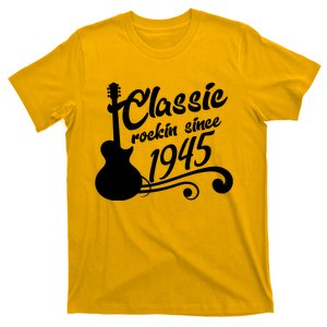 Classic Rockin Since 1945 80th Birthday T-Shirt