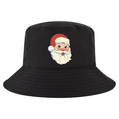 Cute Retro Santa Claus Holiday Cool Comfort Performance Bucket Hat