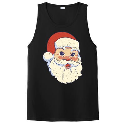 Cute Retro Santa Claus Holiday PosiCharge Competitor Tank