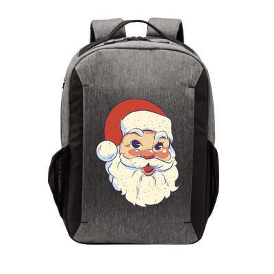 Cute Retro Santa Claus Holiday Vector Backpack