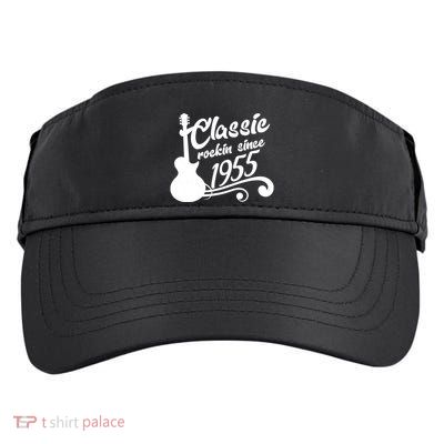 Classic Rockin Since 1955 70th Birthday Adult Drive Performance Visor