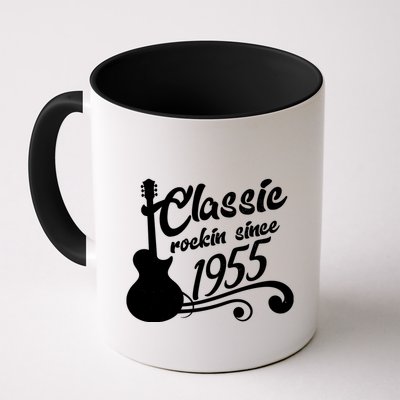 Classic Rockin Since 1955 70th Birthday Mug
