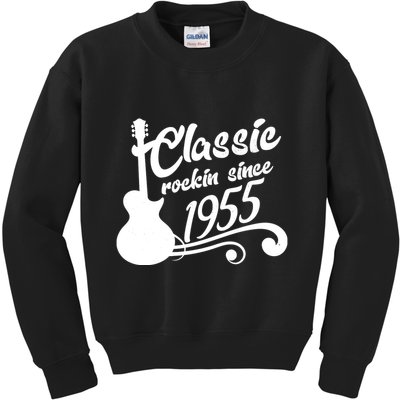 Classic Rockin Since 1955 70th Birthday Kids Sweatshirt