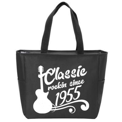 Classic Rockin Since 1955 70th Birthday Zip Tote Bag