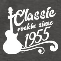 Classic Rockin Since 1955 70th Birthday Vector Backpack