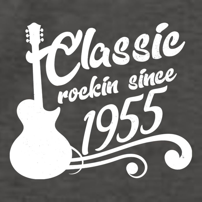 Classic Rockin Since 1955 70th Birthday Vector Backpack
