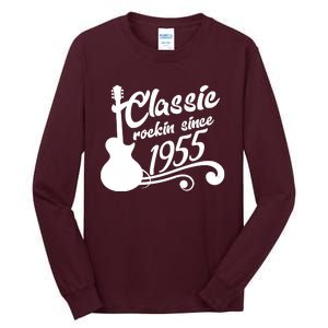 Classic Rockin Since 1955 70th Birthday Tall Long Sleeve T-Shirt