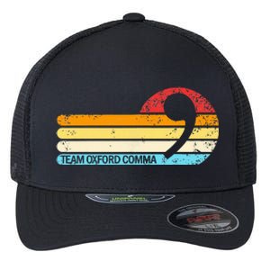 Comma Retro Sunset Flexfit Unipanel Trucker Cap