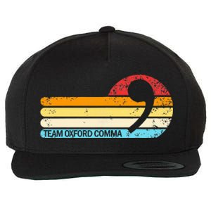 Comma Retro Sunset Wool Snapback Cap