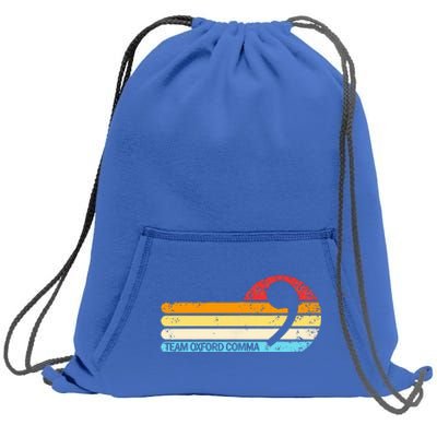 Comma Retro Sunset Sweatshirt Cinch Pack Bag