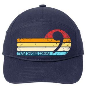 Comma Retro Sunset 7-Panel Snapback Hat