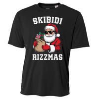 Christmas Rizz Santa Claus Funny Xmas Cooling Performance Crew T-Shirt