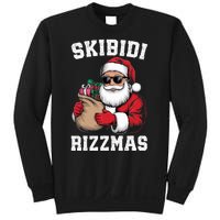 Christmas Rizz Santa Claus Funny Xmas Sweatshirt